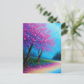 Carte postale Colorée Nature Art (Debout devant)