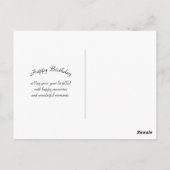 Carte Postale Colorful Alaska Landscape Birthday (Dos)