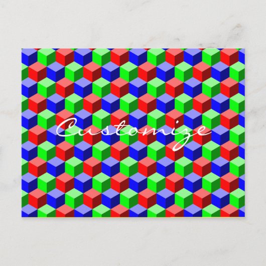 Carte Postale Colorful Building Block Thunder_Cove (Devant)
