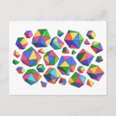 Carte Postale Colorful Cubes (Devant)
