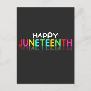 Carte Postale Colorful Happy Junetdix