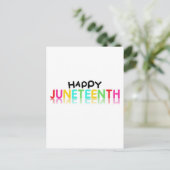 Carte Postale Colorful Happy Junetdix (Debout devant)