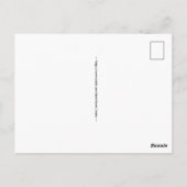 Carte Postale Colorful Illustrated Arizona Map Postcard (Dos)