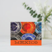 Carte Postale Colorful sombreros (Debout devant)