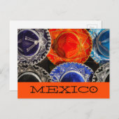 Carte Postale Colorful sombreros (Devant / Derrière)