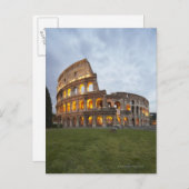 Carte Postale Colosseum à Rome (Devant / Derrière)