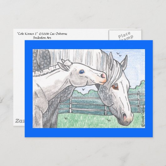 Carte Postale "Colt Baisers 2" (Devant / Derrière)