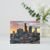 Carte Postale Columbia center and downtown Seattle (Debout devant)