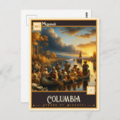 Carte Postale Columbia, Missouri | VINTAGE (Devant / Derrière)