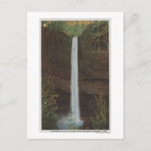 Carte Postale Columbia River, OR - Vue des chutes Latourelle #3
