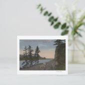 Carte Postale Columbia River (Oregon) - Autoroute à l'ouest de l (Debout devant)