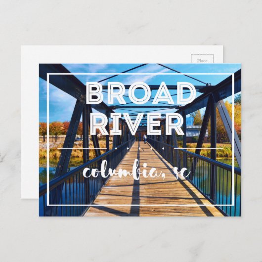 Carte postale Columbia, SC (Devant / Derrière)