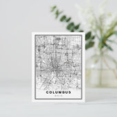 Carte Postale Columbus (Debout devant)