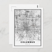Carte Postale Columbus (Devant / Derrière)