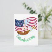 Carte Postale Columbus Day (Debout devant)