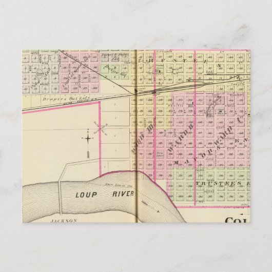 Carte Postale Columbus, Nebraska (Devant)