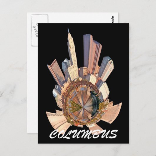 CARTE POSTALE COLUMBUS OHIO (Devant / Derrière)