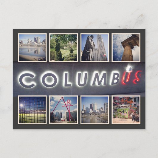 Carte postale Columbus Ohio Photo (Devant)