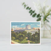 Carte Postale Columbus Ohio Vintage State Capitol Building (Debout devant)