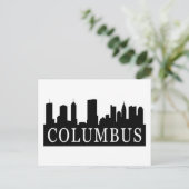 Carte Postale Columbus Skyline (Debout devant)
