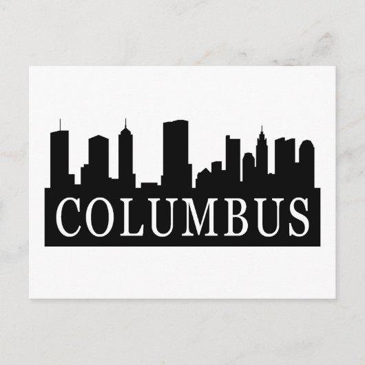 Carte Postale Columbus Skyline (Devant)