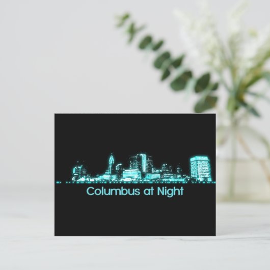 Carte Postale Columbus Skyline (Debout devant)