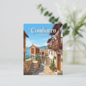 Carte Postale Combarro Espagne (Debout devant)
