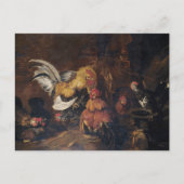 Carte Postale Combat de coqs Jan Fyt (Devant)