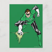 Carte Postale Combat de Green Lantern (Devant)
