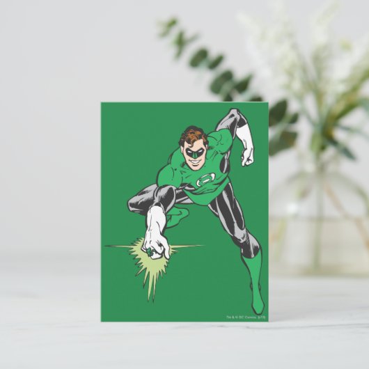 Carte Postale Combat de Green Lantern (Debout devant)