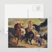Carte Postale Combat des Giaour et des Pacha (Devant / Derrière)