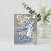 Carte Postale Combat du tigre (Debout devant)