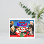 Carte Postale Combattants Électoraux ! (Debout devant)