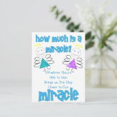 Carte Postale Combien y a-t-il de miracle ? (Debout devant)