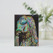 Carte Postale Combinaison BNC biologique, chimique et nucléaire( (Debout devant)