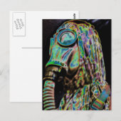 Carte Postale Combinaison BNC biologique, chimique et nucléaire( (Devant / Derrière)