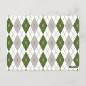 Carte Postale Combinaison de couleurs Rhombus 3 (Dos)