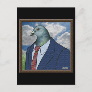 Carte Postale Combinaison Homer encadrée