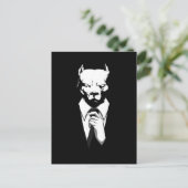 Carte Postale Combinaison Pitbull (Debout devant)