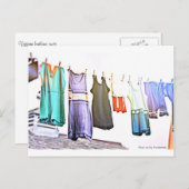 Carte Postale Combinaisons de bain vintages (Devant / Derrière)