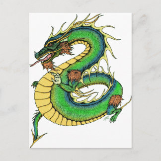 Carte Postale Combo Dragon