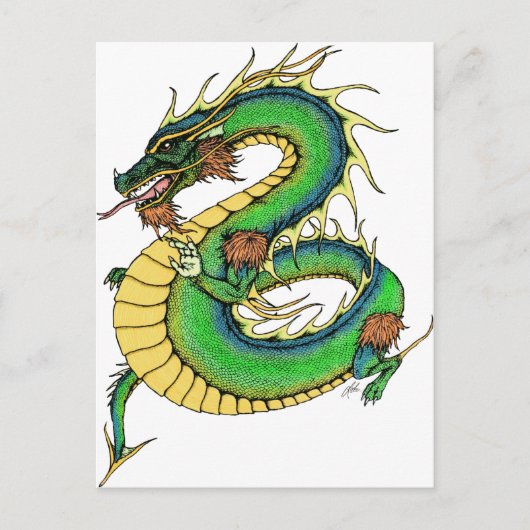 Carte Postale Combo Dragon (Devant)