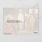 Carte Postale Comédiens Italiens Par Antoine Watteau (Dos)