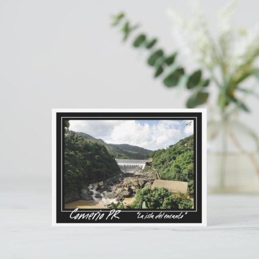 Carte Postale Comerio, Porto Rico (Debout devant)