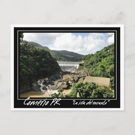 Carte Postale Comerio, Porto Rico (Devant)