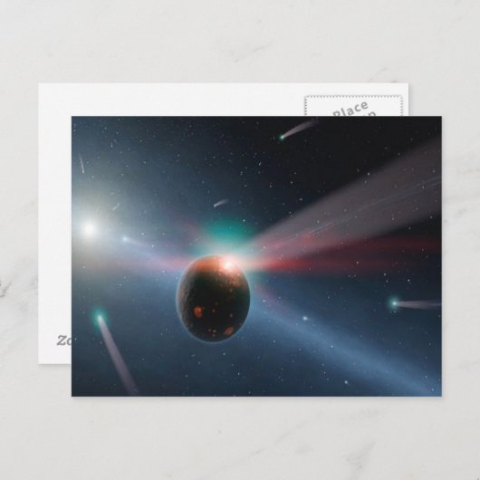 Carte Postale Comet Storm (Devant / Derrière)