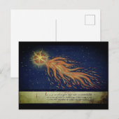 Carte Postale Comète | (Devant / Derrière)