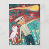 Carte Postale Comète (Devant)