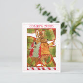 CARTE POSTALE COMÈTE CUPID (Debout devant)