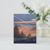 Carte Postale Comète de Halley (Debout devant)